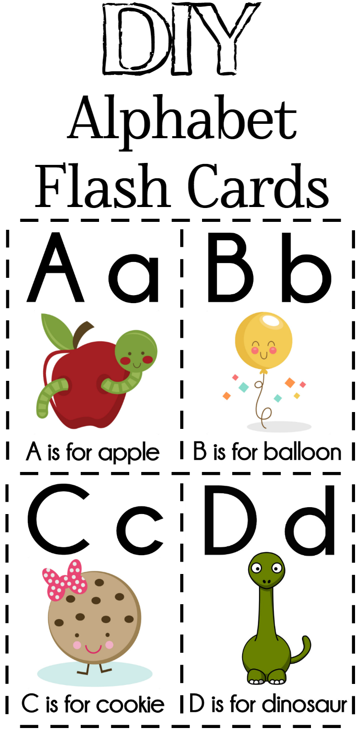Downloadable Printable Alphabet Flash Cards