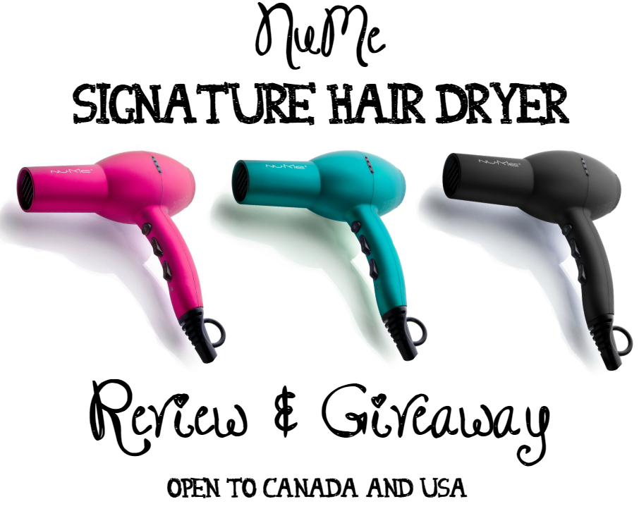 NuMe Signature Hair Dryer Review Giveaway Extreme Couponing Mom