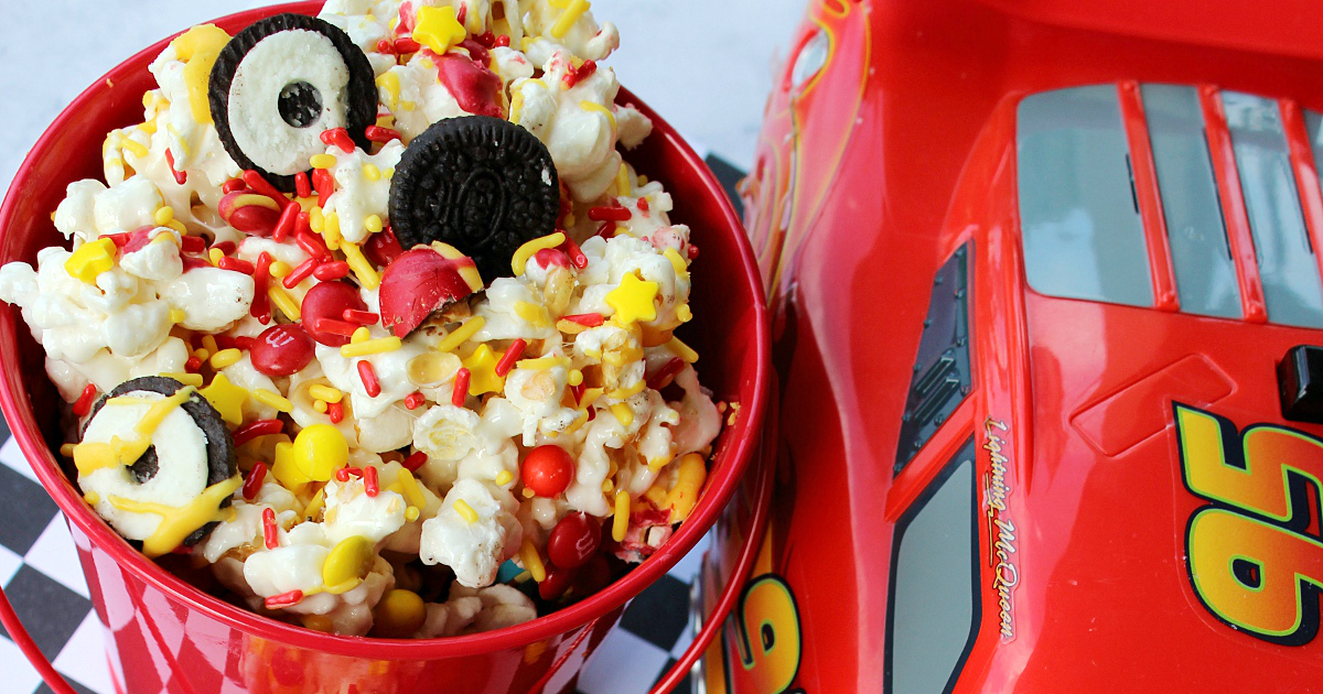 cars pixar popcorn