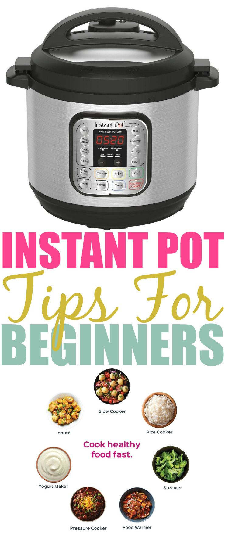 Instant pot for beginners sale