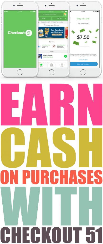 Earn Cash Back With Checkout 51