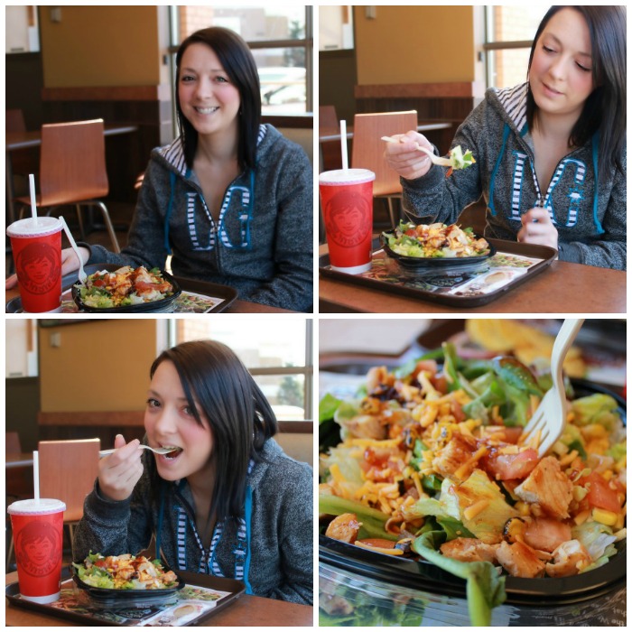 Wendy's BBQ Ranch Chicken Salad