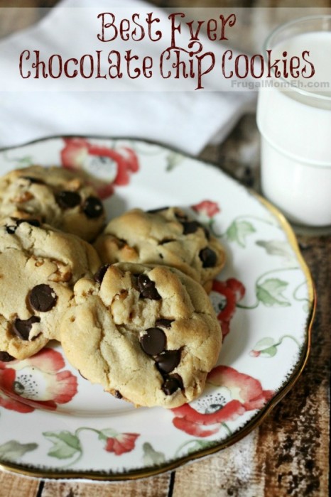 Best Ever Chocolate Chip Cookies | Frugal Mom Eh!