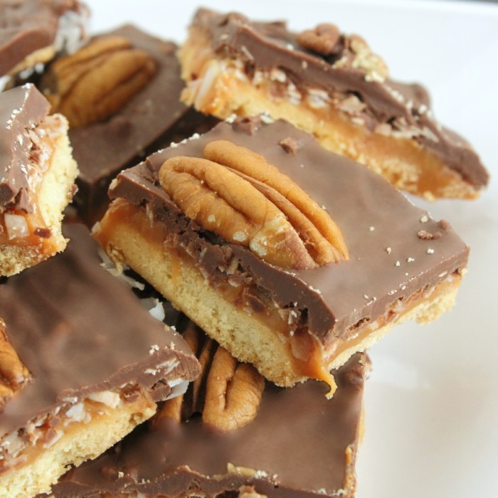 Coconut Pecan Twix Cookie |Shannon's View From Here