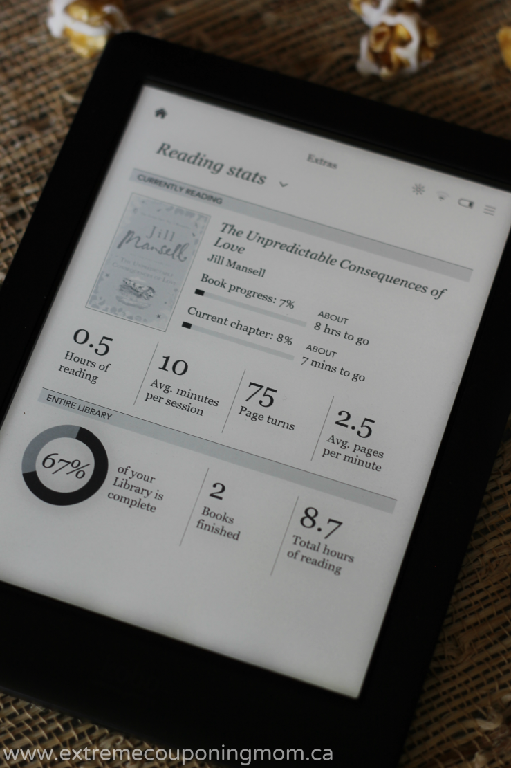 Kobo Glo HD Review_Stats