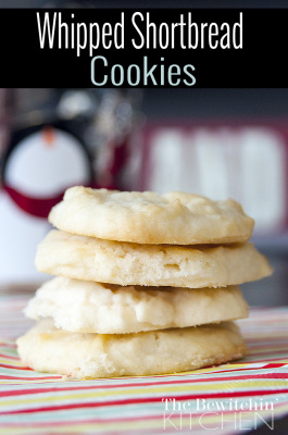 Whipped Shortbread Cookies | The Bewitchin' Kitchen