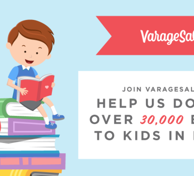 Will You Help VarageSale And First Book Canada Donate Over 30,000 Books To Kids In Need?