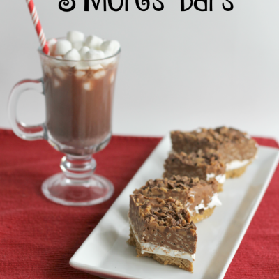 Peanut Butter Toffee S’Mores Bars Recipe
