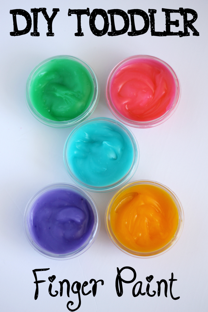 Homemade Paint Safe for Babies and Toddlers - Creative Sensory