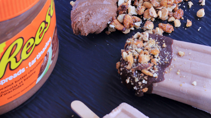 Reese Spreads Peanut Butter Chocolate Crunch Popsicles #DoYouSpoon