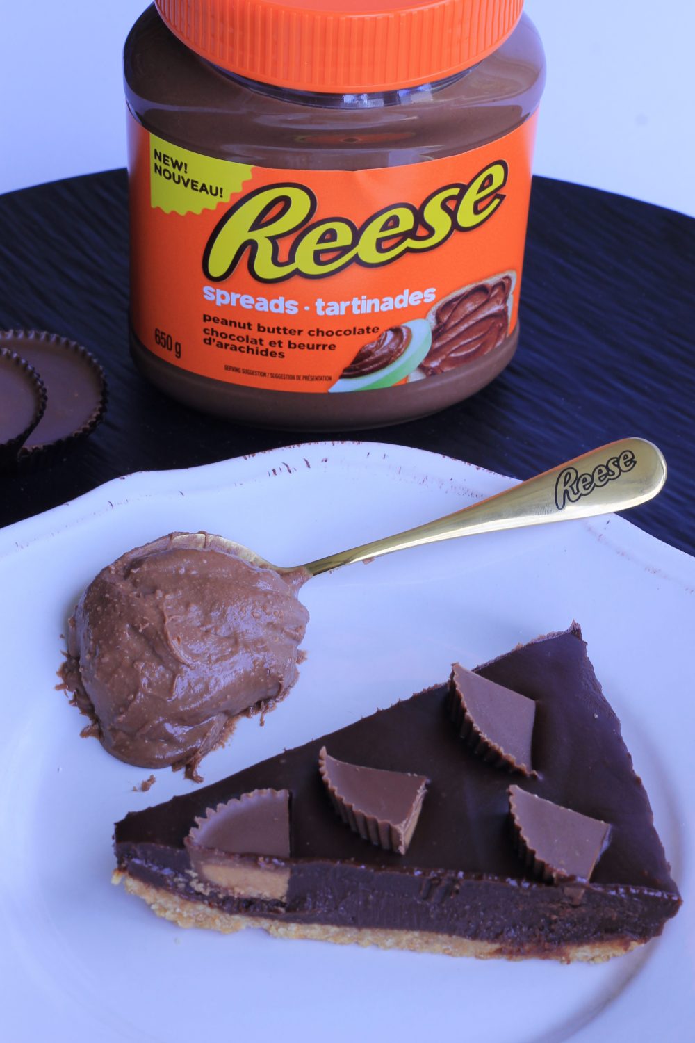 REESE Spreads Peanut Butter Chocolate Tart