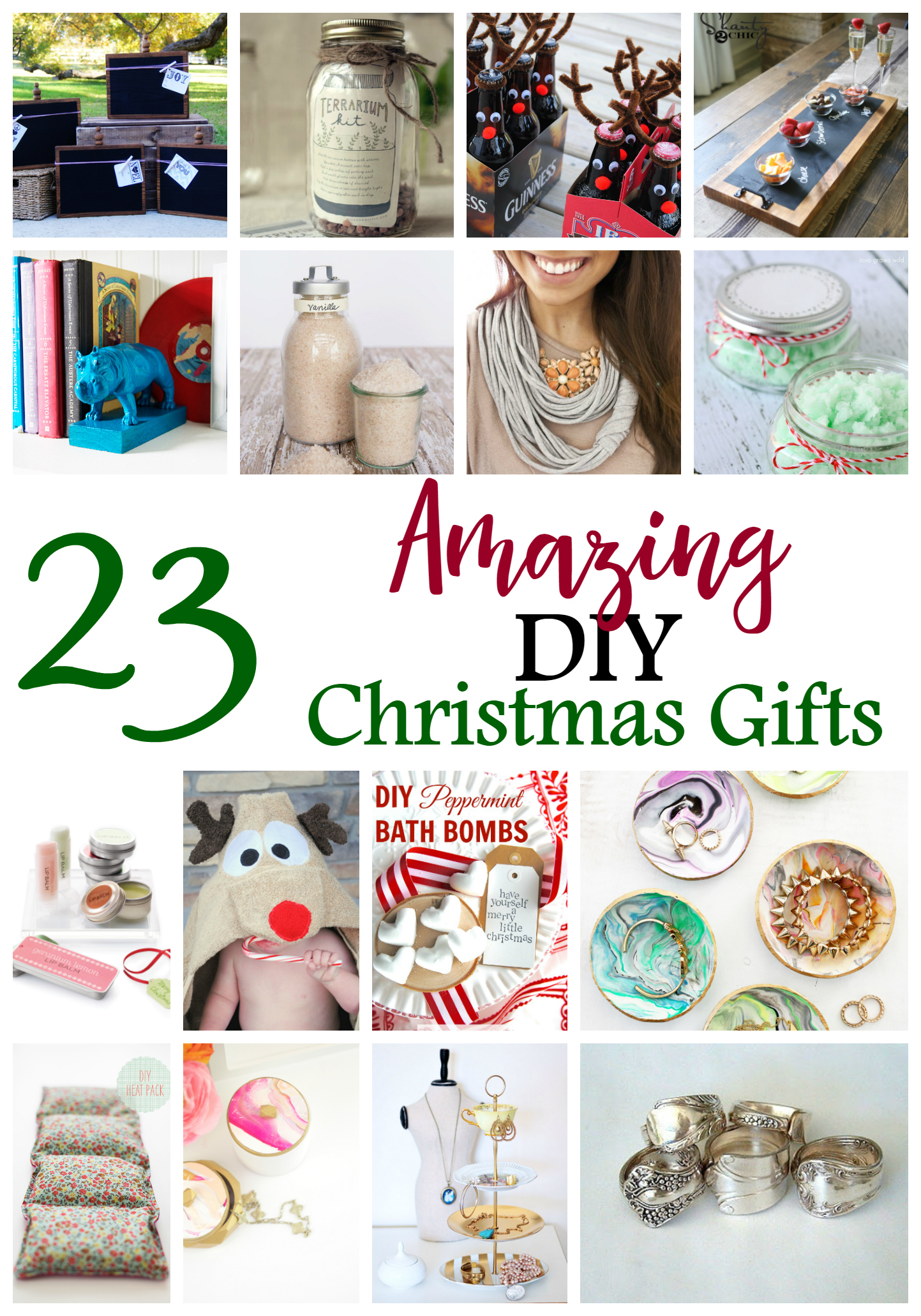 23 DIY Christmas Gifts