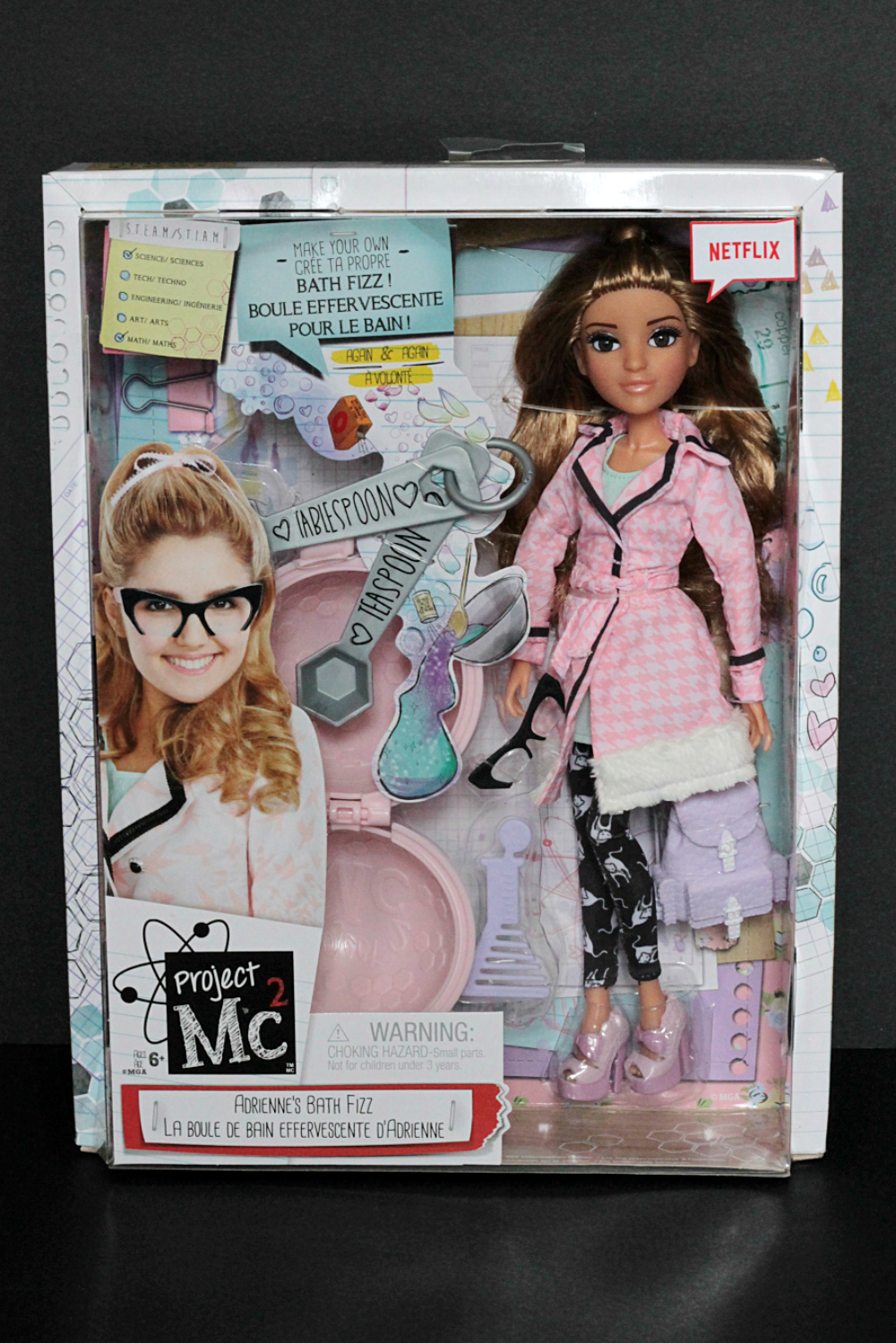 Project Mc² - Smart Is The New Cool! Adriennes Bath Fizz