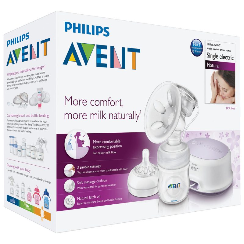 Philip avent electric breast hot sale pump