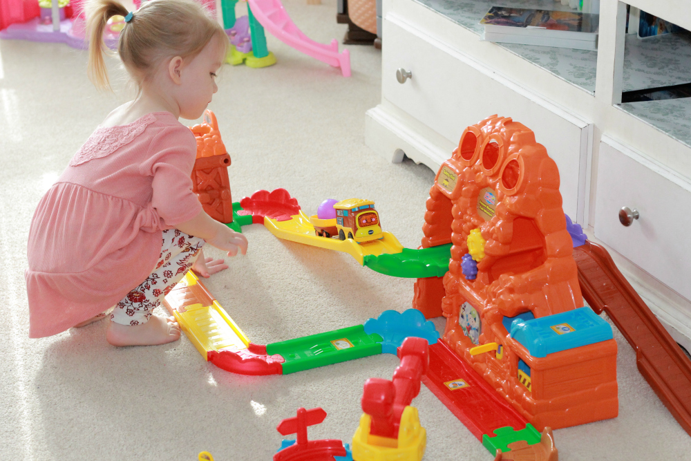 vtech treasure mountain train track configurations