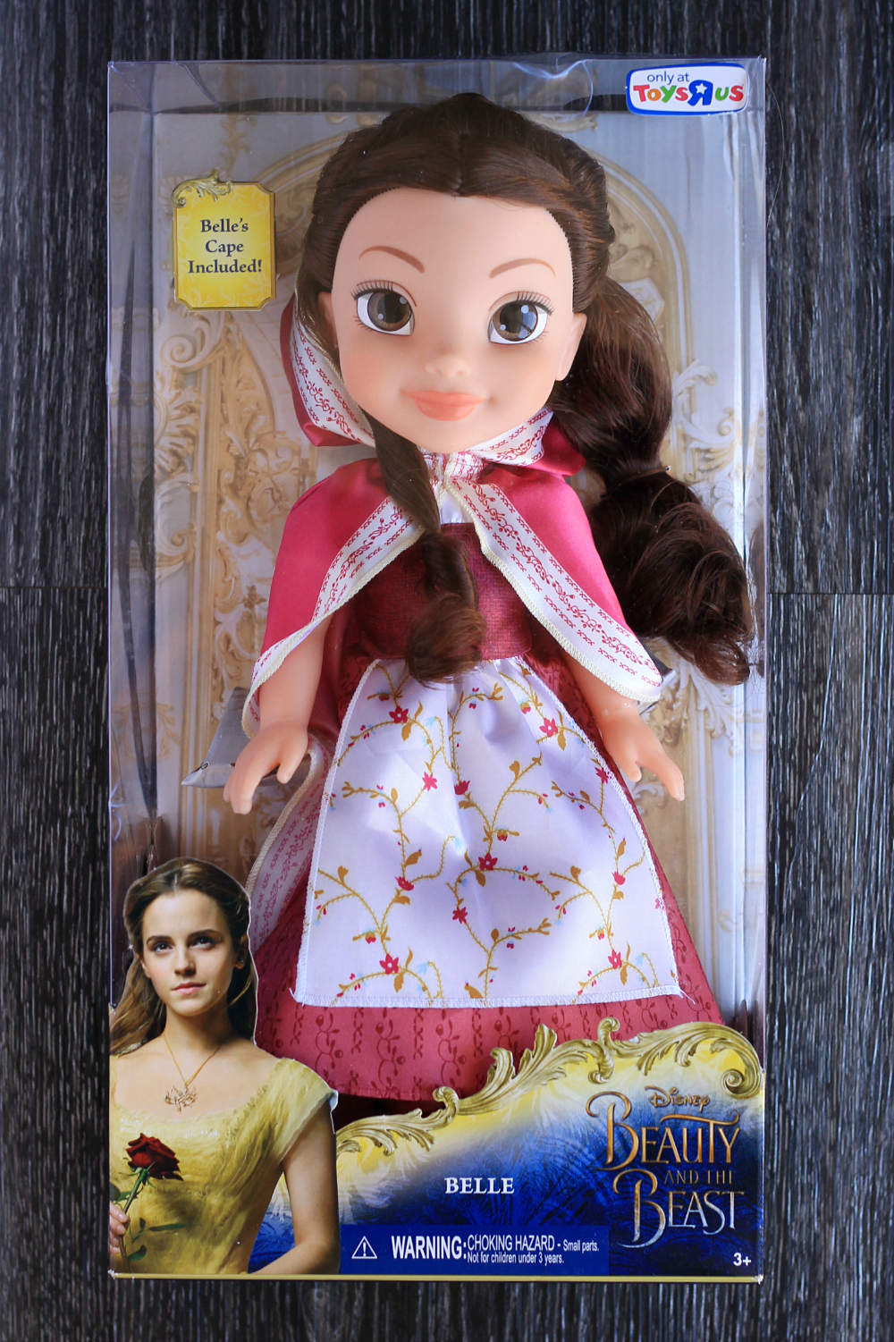 Disney's Beauty and the Beast Belle Red DressCape Doll