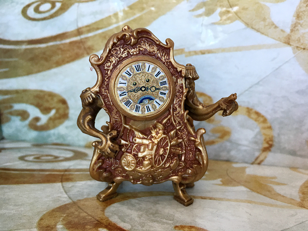 Disney's Beauty and the Beast Castle Friends Collection Cogsworth