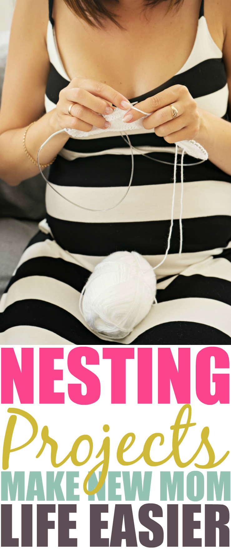 Make the most out of your pregnancy nesting stage! Check out these great nesting projects and make your life easier when the new baby comes home.