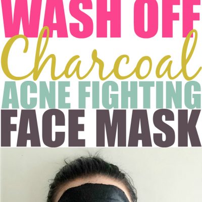 Wash Off DIY Charcoal Face Mask