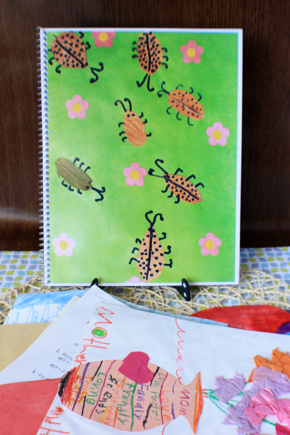 Children's Art & School Work Photo Book Mom Hack