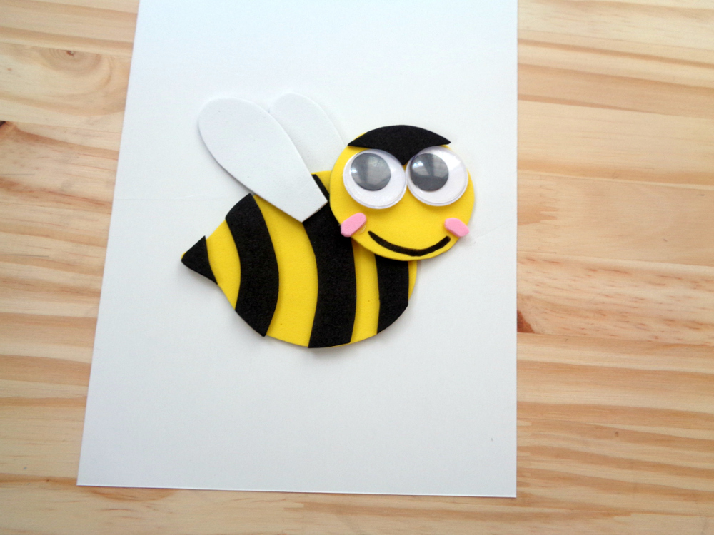 You're An Un-BEE-Lievable Daddy DIY Father's Day Card