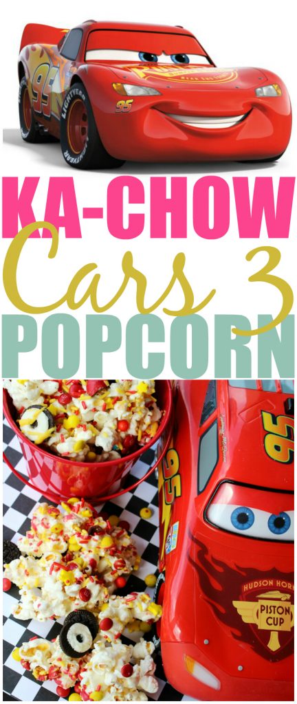 Ka-Chow Cars 3 Popcorn Recipe