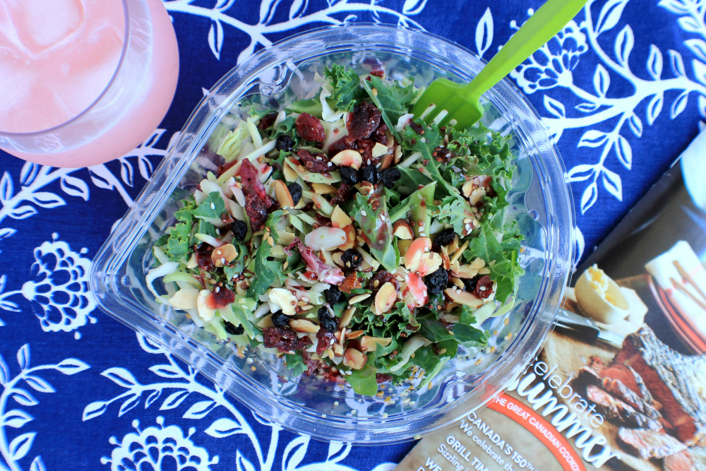 Eat Smart Salads Raspberry Açaí Salad Shake Ups