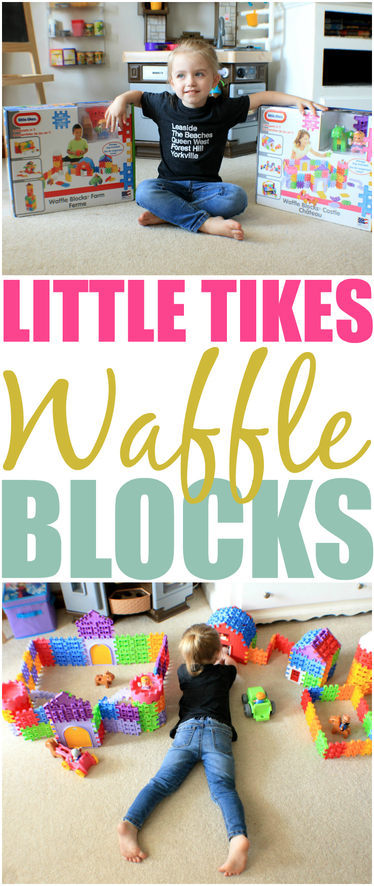 Little tikes waffle store blocks