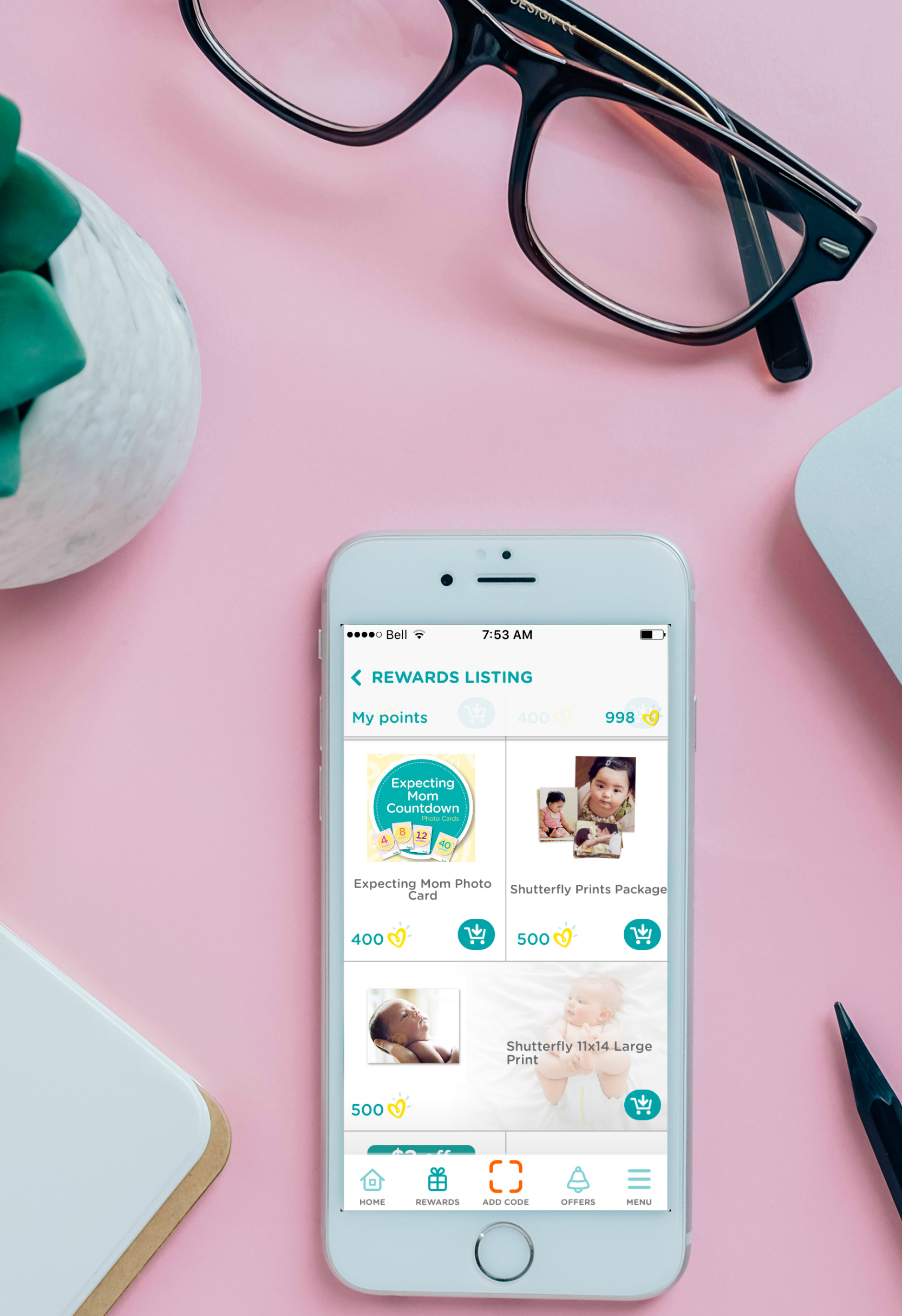 Pampers Rewards App