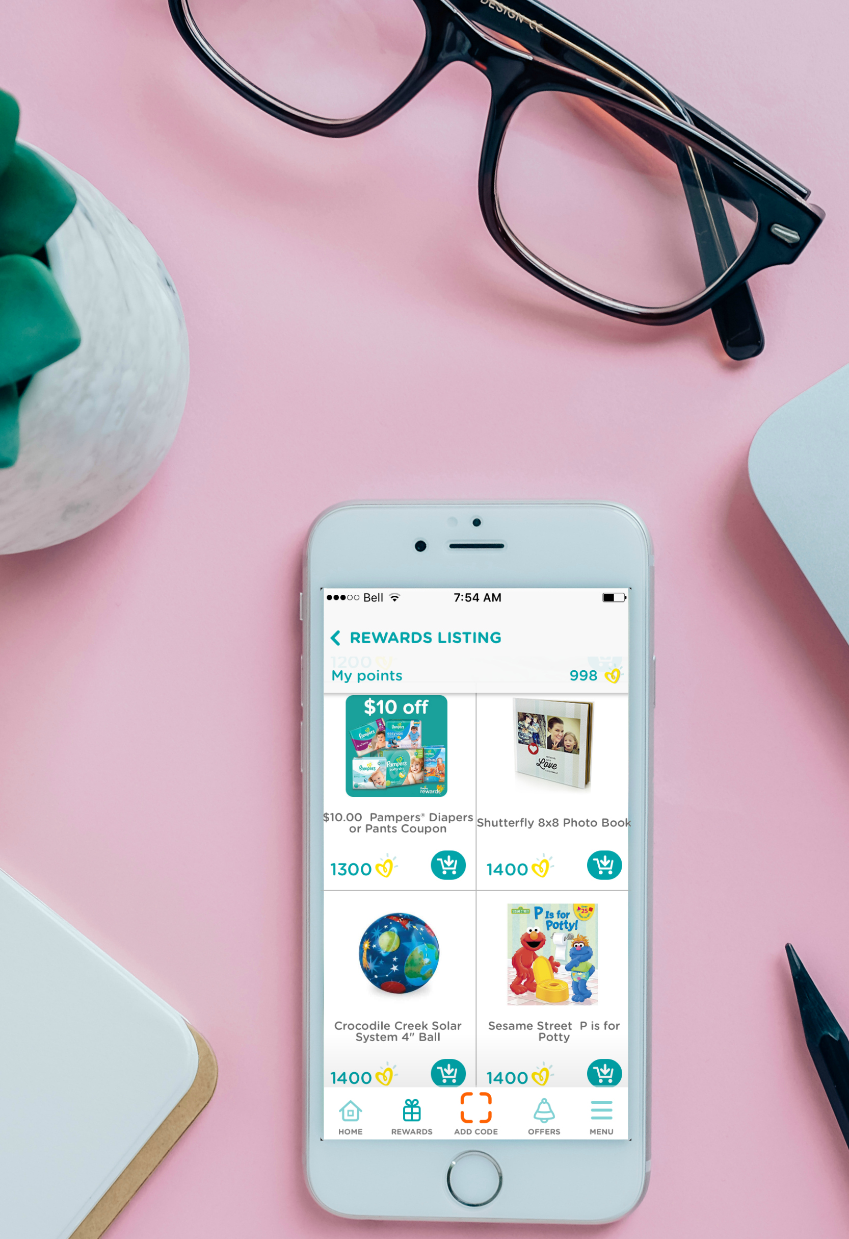 Pampers Rewards App