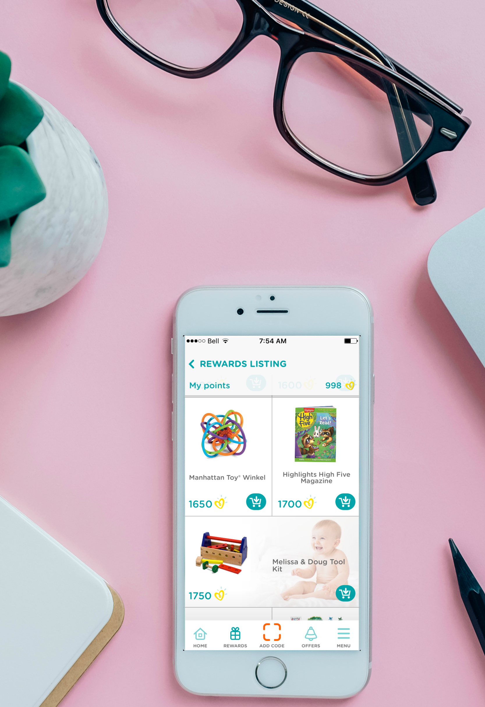 Pampers Rewards App