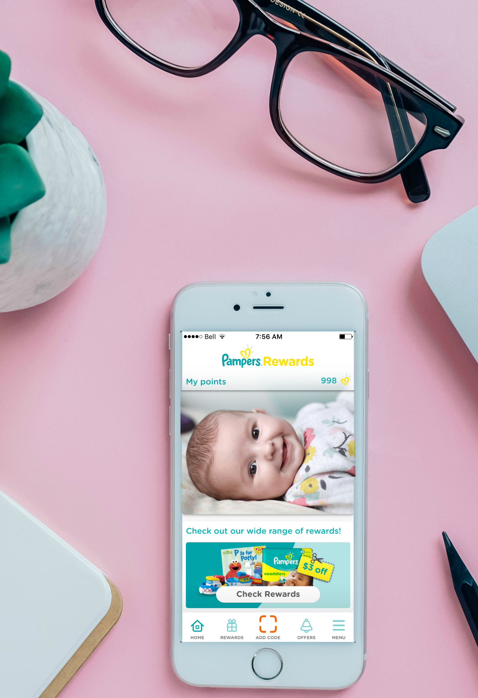 Pampers Rewards App