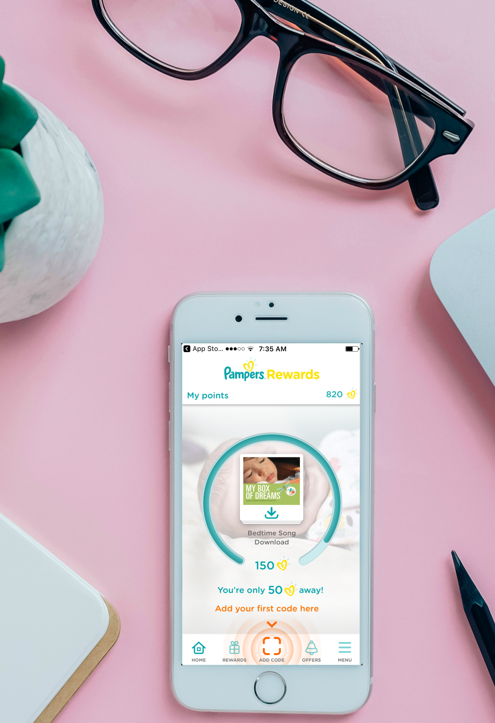 Pampers Rewards App