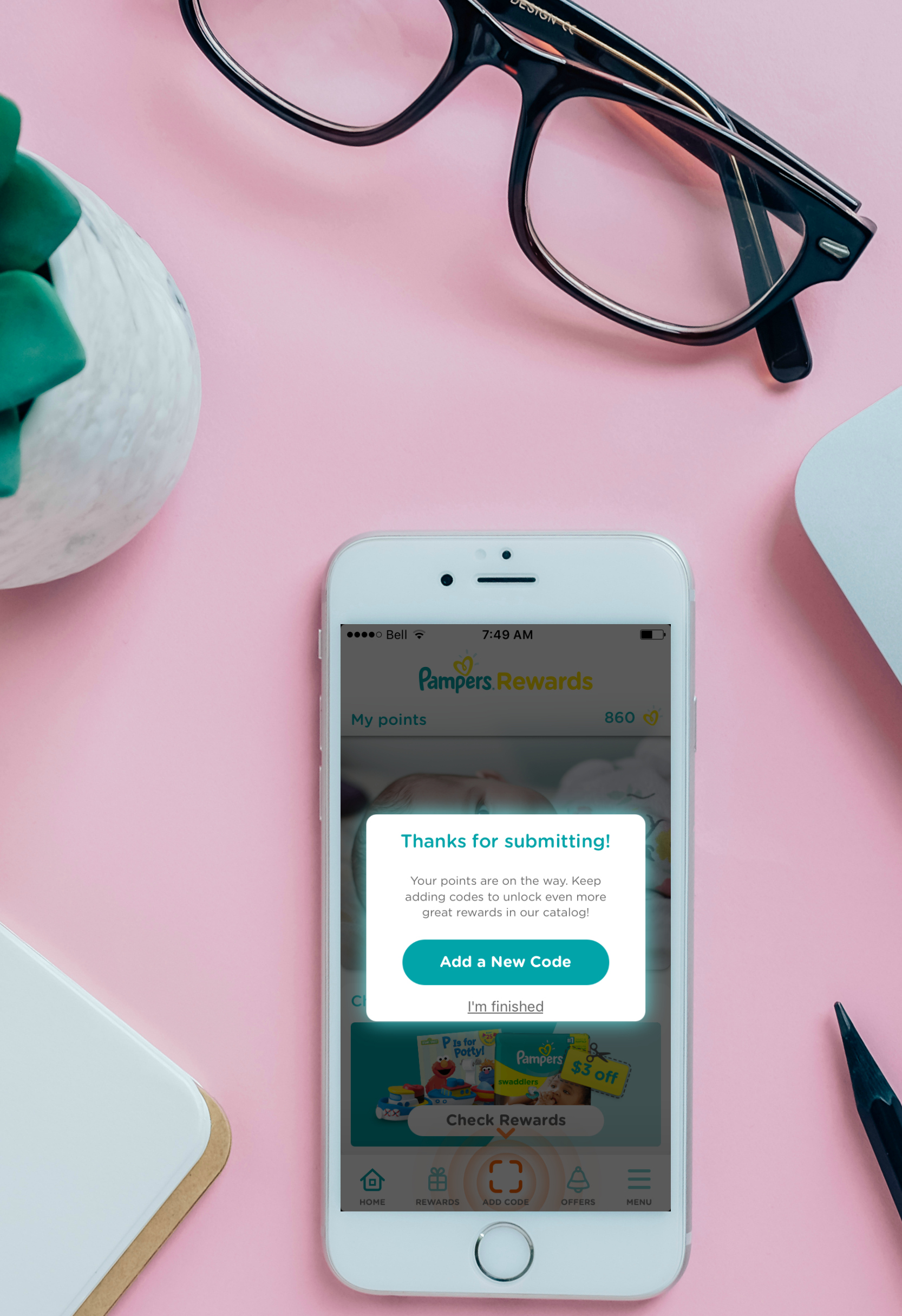 Pampers Rewards App