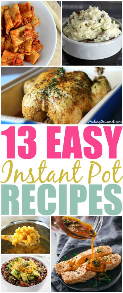 13 Easy Instant Pot Recipes For Beginners