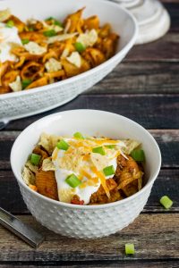 Instant Pot Cheesy Taco Pasta