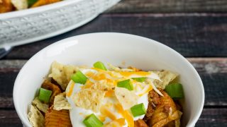 Instant Pot Cheesy Taco Pasta