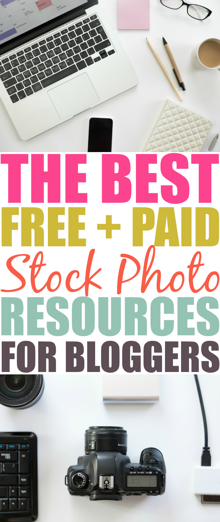 Need a stock photo for your blog? Step away from Google! I'm sharing the best paid & free stock photo resources for your blog, head over and check them out!