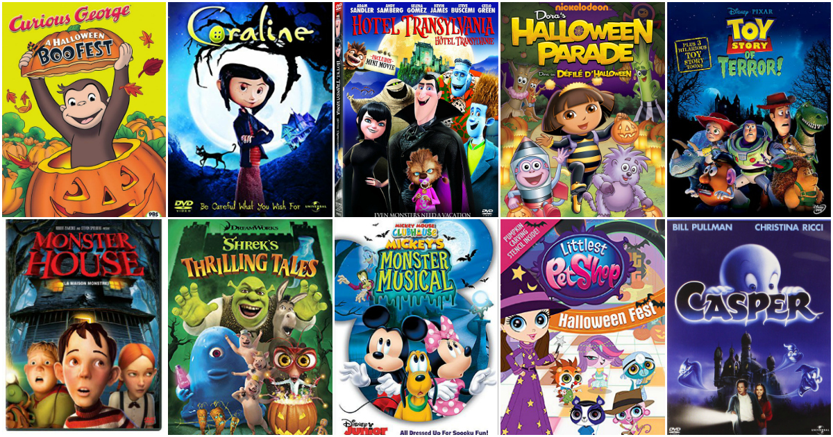 20 Not So Spooky Halloween Movies For Kids - Extreme Couponing Mom