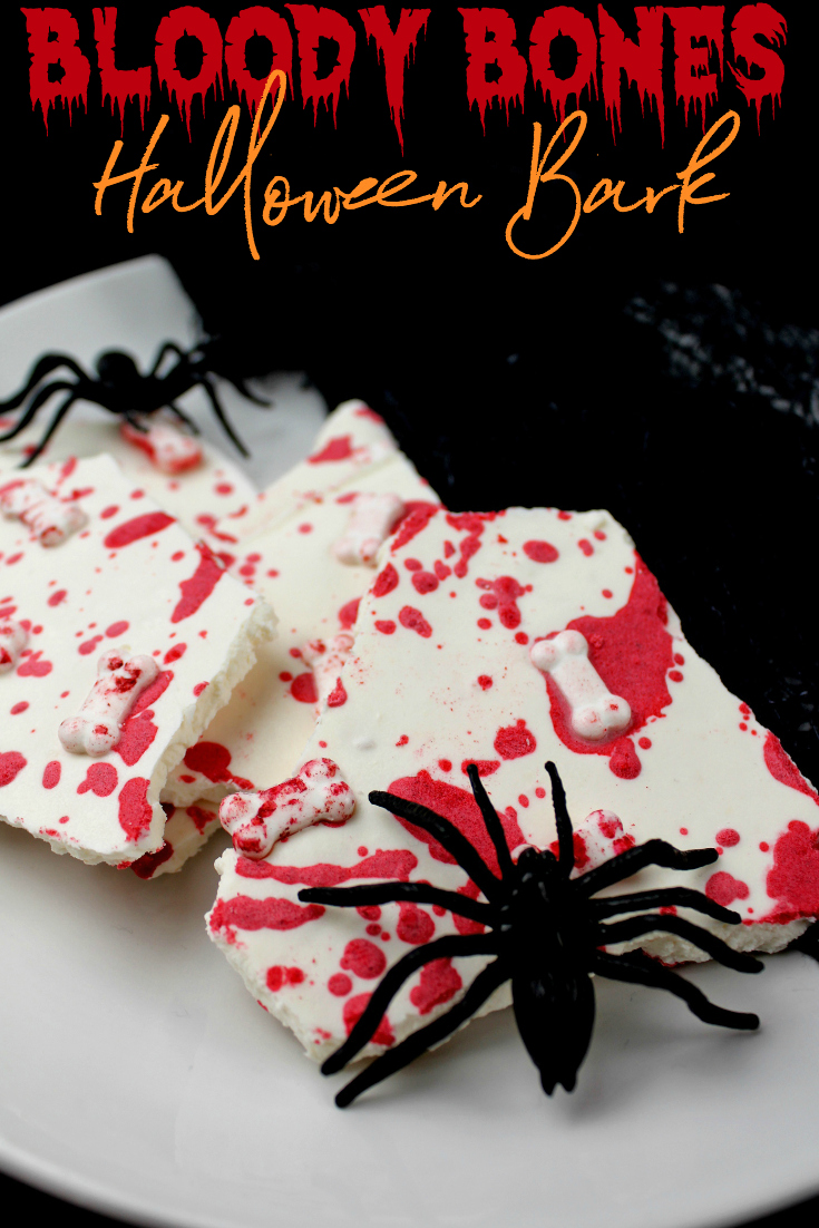 Bloody Delicious Bones Halloween Bark Recipe