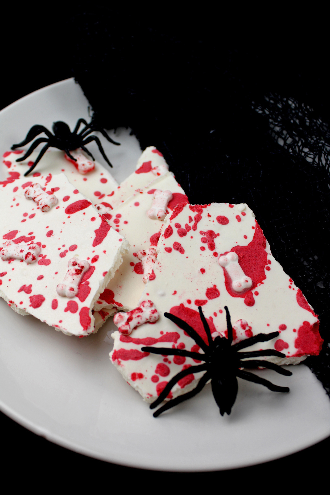 Bloody Delicious Bones Halloween Bark Recipe