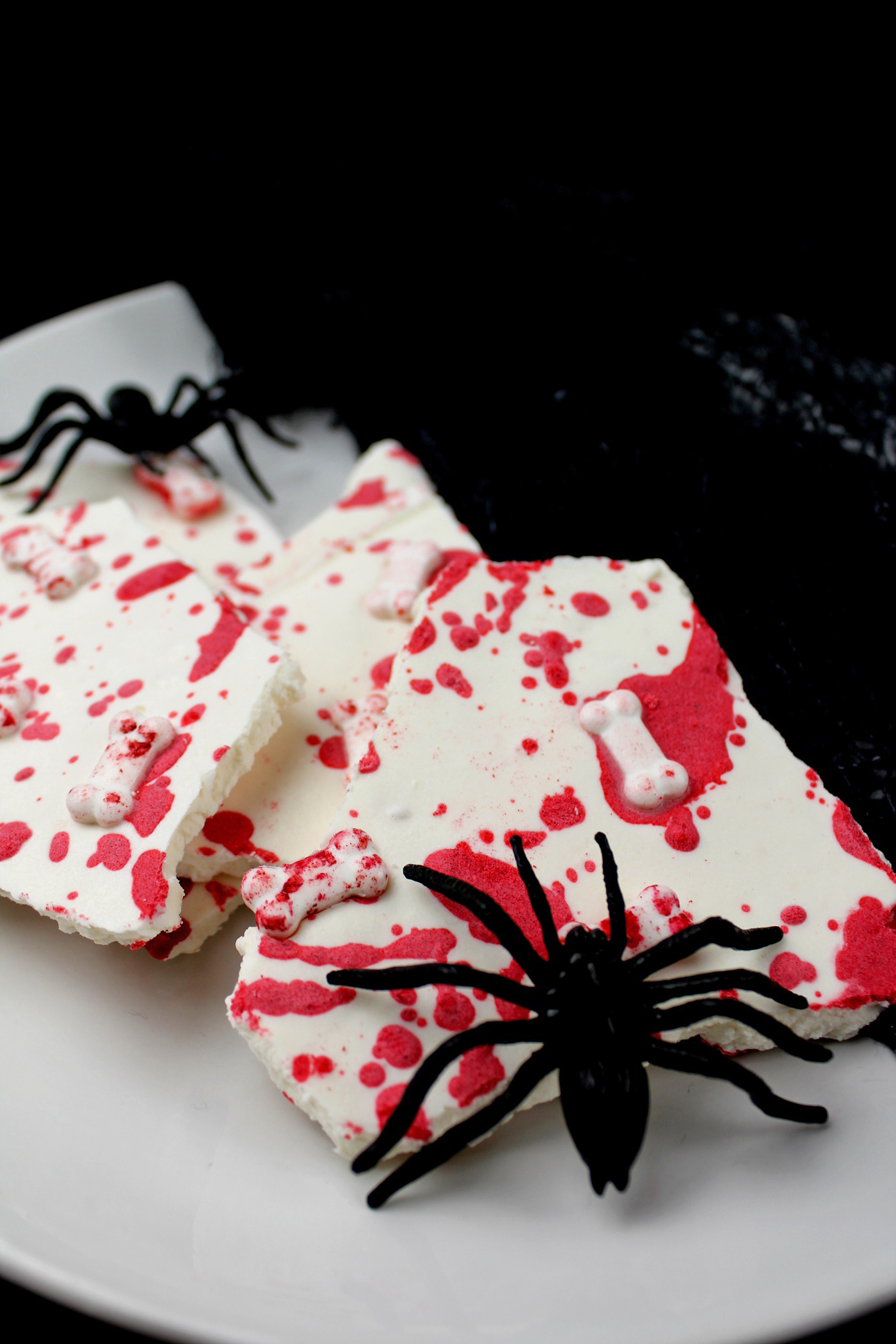 Bloody Delicious Bones Halloween Bark Recipe