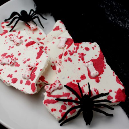 Bloody Delicious Bones Halloween Bark Recipe