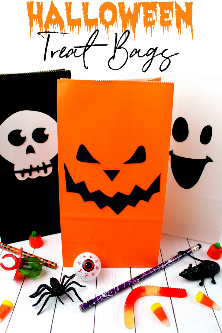 10 Easy DIY Halloween Treat Bags for Kids to take Trick o Treating