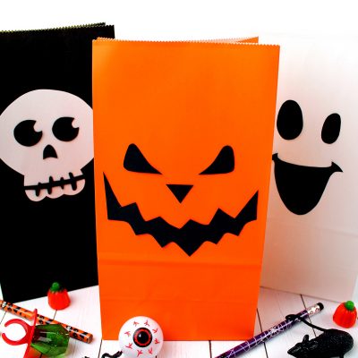 Spooky DIY Halloween Treat Bags