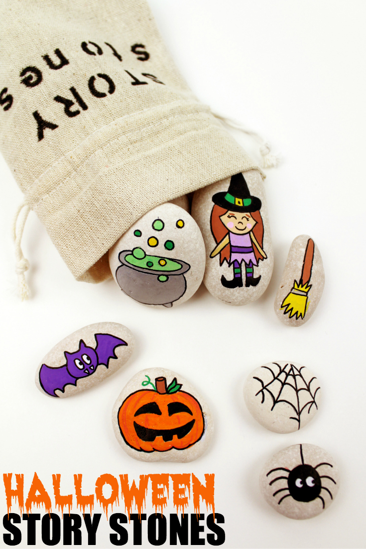 Make Your Own Halloween Story Stones