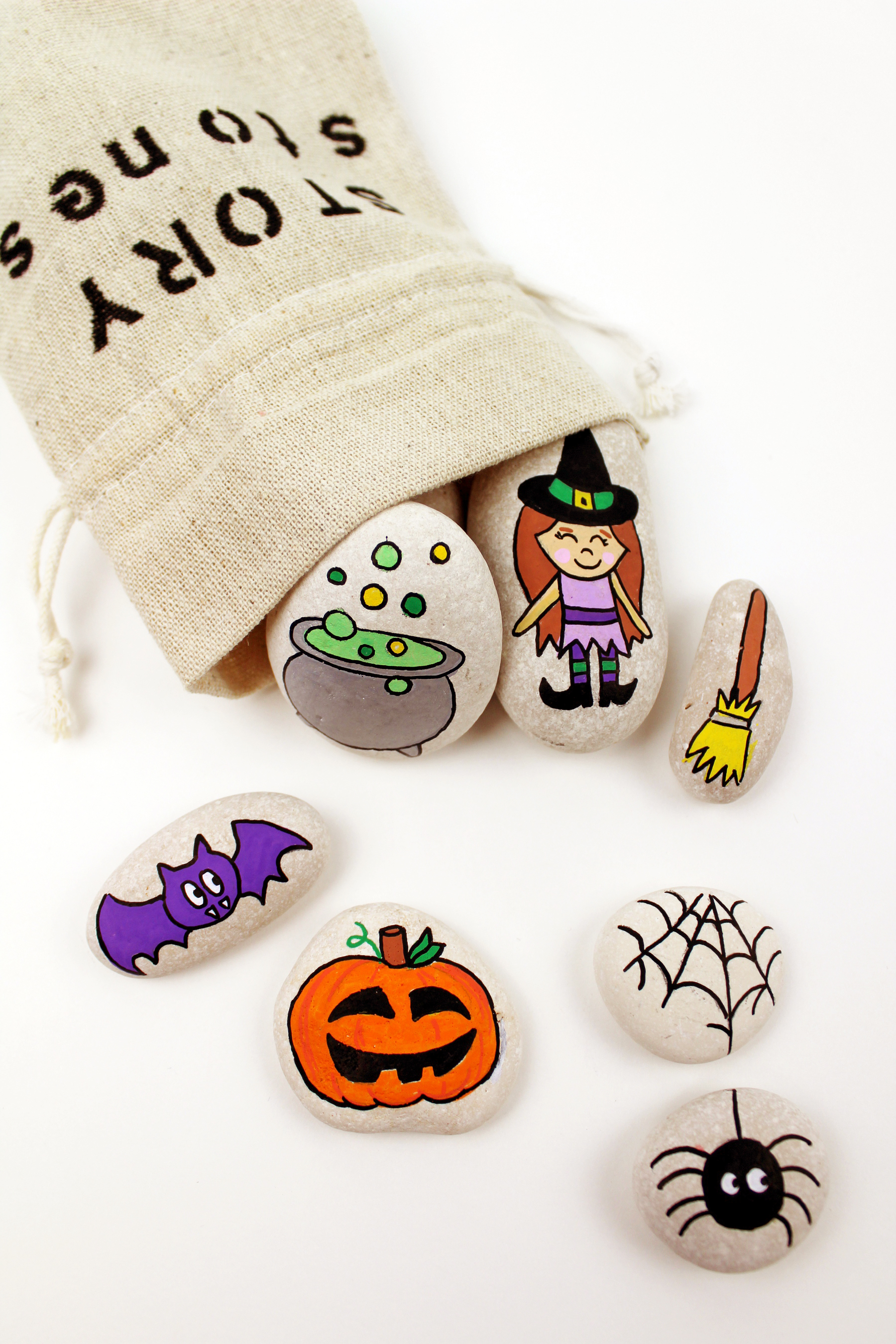 Make Your Own Halloween Story Stones