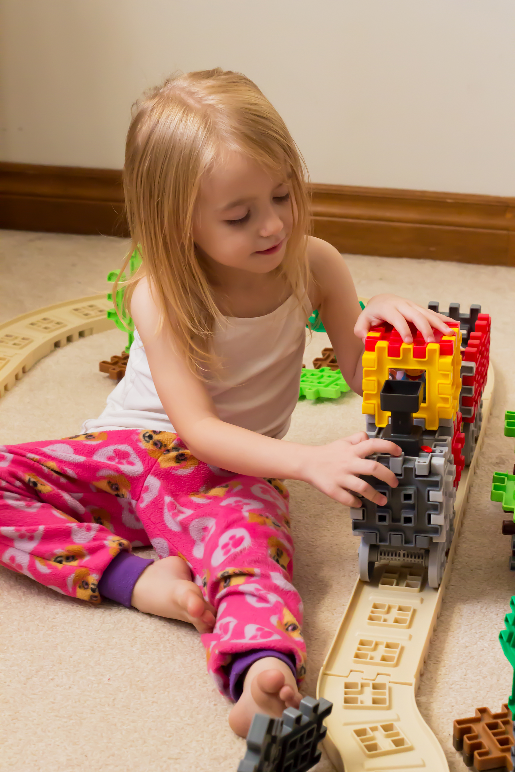 little tikes waffle blocks train