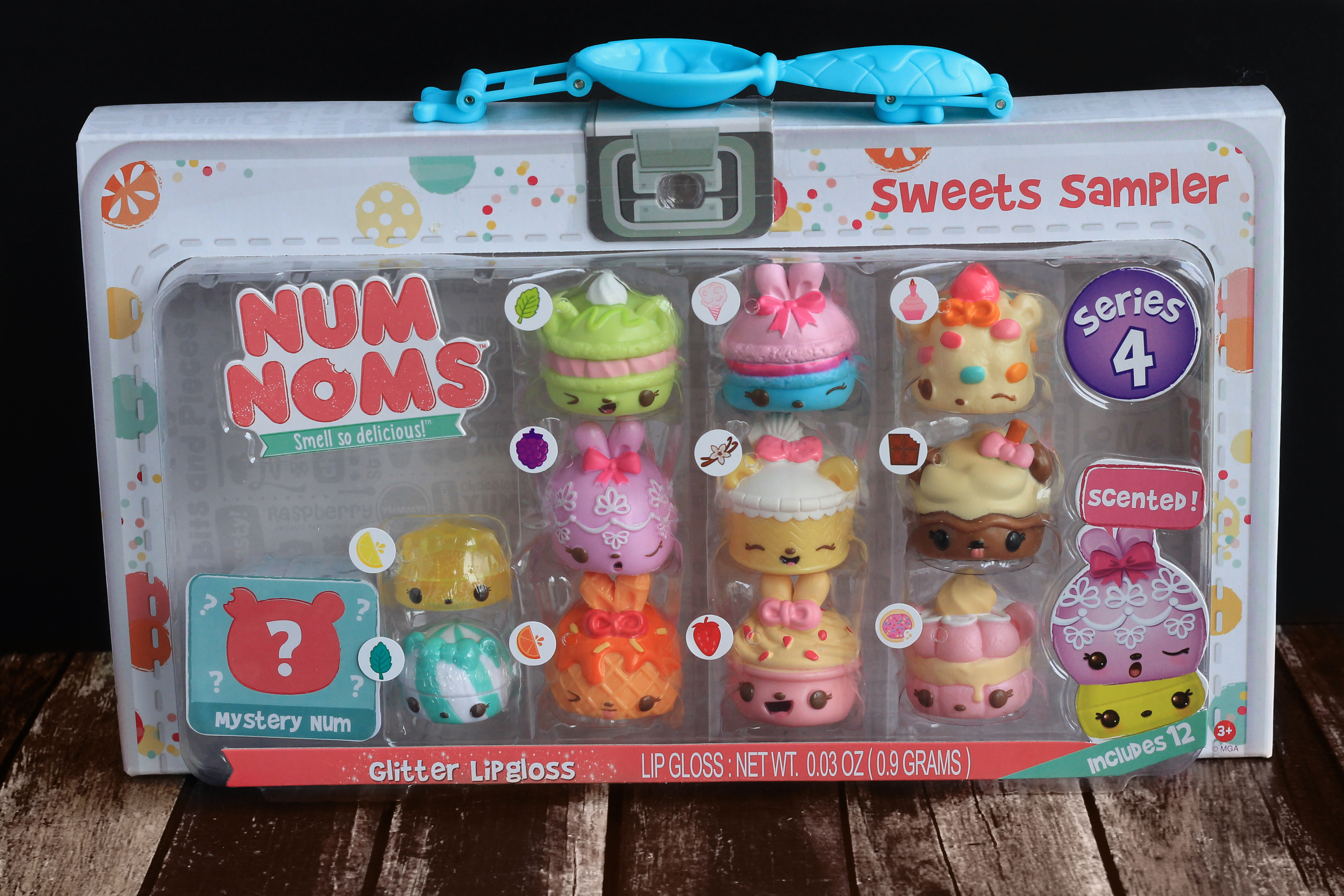 NUM NOMS Series 4.1 MYSTERY PACKS Lot Of 3 Nail Polish Or Glitter Lipgloss NEW