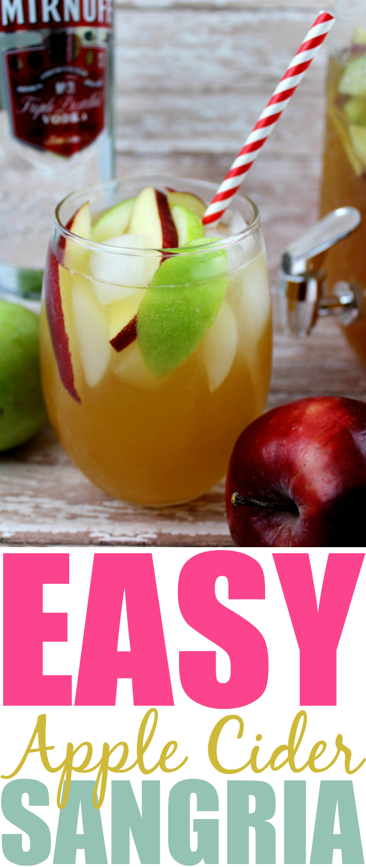 Easy & Crisp Apple Cider Sangria - Extreme Couponing Mom